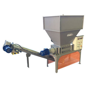 déchiqueteur à 2 arbres / de pneus / pour carton / robuste