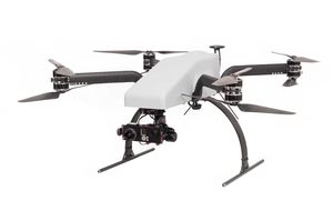 drone octorotor / pour la prise de vue aérienne