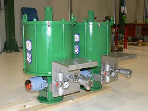actionneur linéaire / pneumatique / hydraulique / à double effet