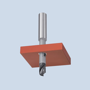 outil de perçage monobloc / multiusage / en carbure / de chanfreinage