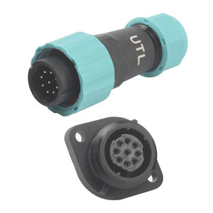 connecteur d'alimentation électrique / circulaire / mâle-femelle / à baïonnette
