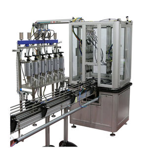 remplisseuse rotative / automatique / pour gaz propulseur / pour aérosol