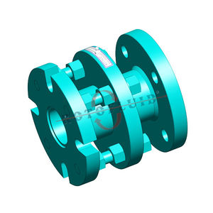 raccord à bride / droit / hydraulique / pneumatique