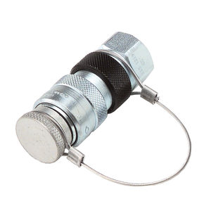 raccord rapide / droit / hydraulique / en aluminium