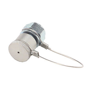 raccord rapide / droit / hydraulique / en aluminium