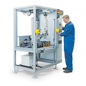 machine de soudage par points / à ultrasons / robotisée / compacte