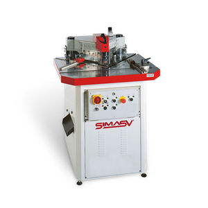 encocheuse à angle fixe 90° / automatique / poinçonnage / cisaillage