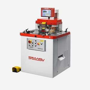 encocheuse à angle variable / hydraulique / CNC / poinçonnage