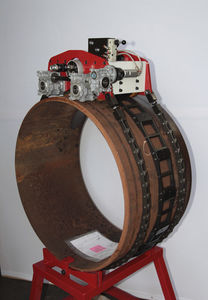 machine de découpe pour métal / à lame rotative / de chanfreinage / pour extrémités de tubes