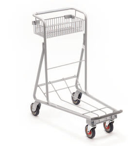 chariot de supermarché / à plate-forme / à plate-forme grillagée / à bagages