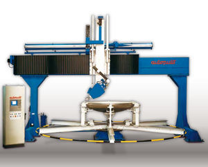 machine à poncer-polir à table rotative / pour machine CNC
