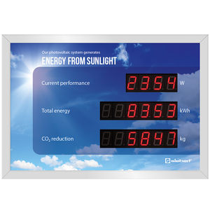 afficheurs à LED / numériques / à 1 ligne / à 7 segments