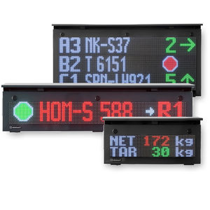 afficheurs à LED / alphanumériques / à matrice de points / numériques