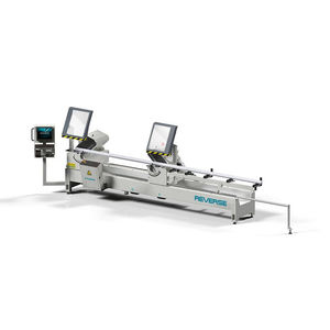 tronçonneuse à deux têtes pour métaux / pour plastique / pour le bois / CNC