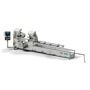 tronçonneuse à deux têtes pour métaux / pour plastique / pour le bois / CNC
