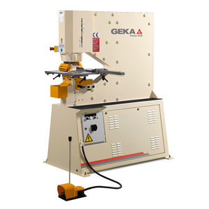poinçonneuse semi-automatique / hydraulique / pour barres en fer