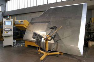 machine de cintrage électrohydraulique / de fer à beton / de précision