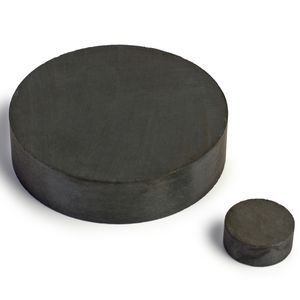 aimant en ferrite de baryum / en ferrite de strontium / disque / anisotrope