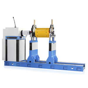machine à équilibrer horizontale / dynamique / pour ventilateurs / pour arbre d'hélice