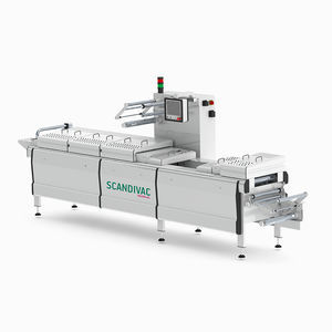 thermoformeuse alimentée par rouleau / pour emballage de produits alimentaires / pour emballage de produits pharmaceutiques / pour emballage médical