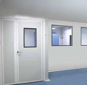 portes battantes / en aluminium / industrielles