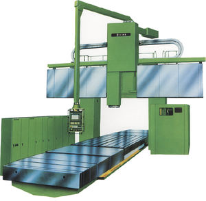 aléseuse-fraiseuse CNC / verticale / 3 axes / à pont