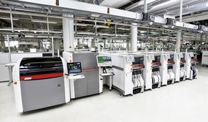 machine de placement pour composants électroniques / modulaire