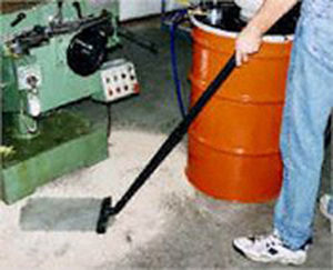 aspirateur de copeaux / air comprimé / industriel / mobile