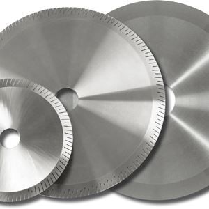 lame de scie circulaire / de tronçonnage / au diamant / pour acier