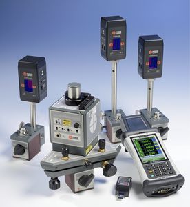 système d'alignement laser / de haute précision / sans fil / géométrique