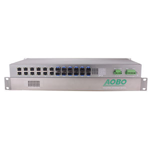 commutateur Ethernet administrable / 24 ports / Gigabit Ethernet / fibre optique