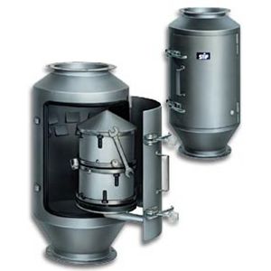 séparateur magnétique permanent / magnétique à aimant cylindrique / de solides
