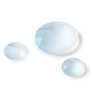 lentille sphérique / plan-convexe / en CaF2 / proche infrarouge