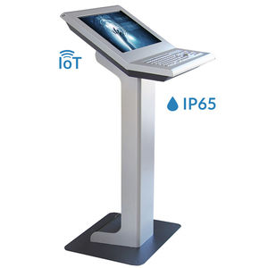terminal à écran tactile / avec clavier / kiosque / Full HD