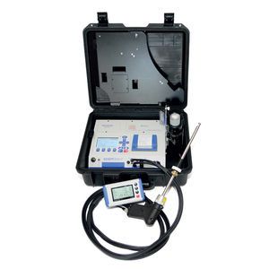 analyseur de gaz / de soufre / de gaz de combustion / portable