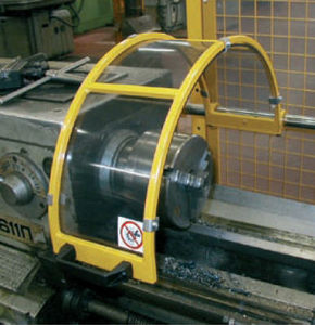 capot de protection machine pour tour / plastique