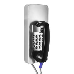 téléphone antivandalisme / analogique / IP65 / IK10