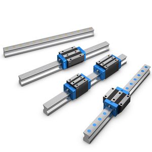 guide linéaire à rouleaux / de précision / pour fortes charges / sur rail profilé