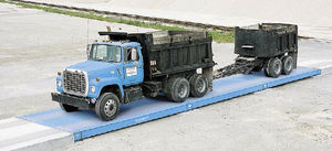 pont bascule pour camion