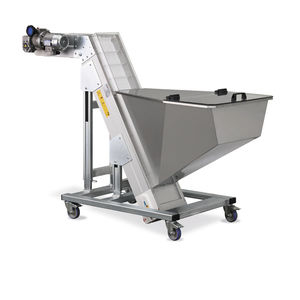 élévateur à bande / électrique / pour produits en vrac / automatique