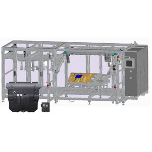 machine à agrafer électropneumatique / pour aluminium