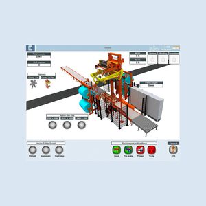 logiciel de supervision / de visualisation / de gestion de production / pour ligne de conditionnement