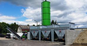 centrale à béton mobile / stationnaire