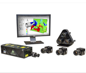 appareil de mesure de vélocimétrie par images (PIV) / 3D / benchtop