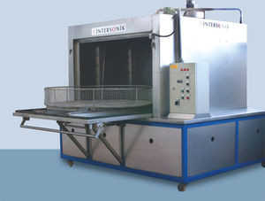 machine de lavage avec sécheur / avec panier / par aspersion / avec rinçage