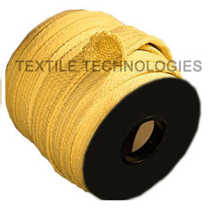 gaine en fibre d'aramide / tressée / de protection thermique / en fil d'aramide