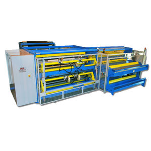enrouleuse automatique / de film / pour ligne d'extrusion / à barillet