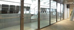 portes battantes / pour l'intérieur / en acier / de sécurité