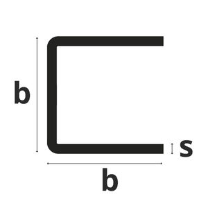 profilé en acier / en U / laminé à froid