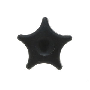 bouton en étoile / fileté / en nylon 6 / avec goujon